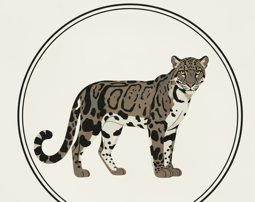 云豹 Neofelis nebulosa